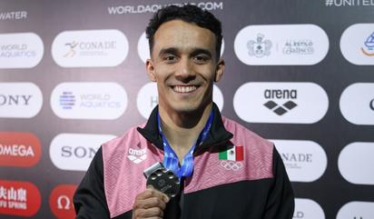 ¡Cayó otra medalla! Juan Manuel Celaya se cuelga la plata en la Copa del Mundo de Clavados