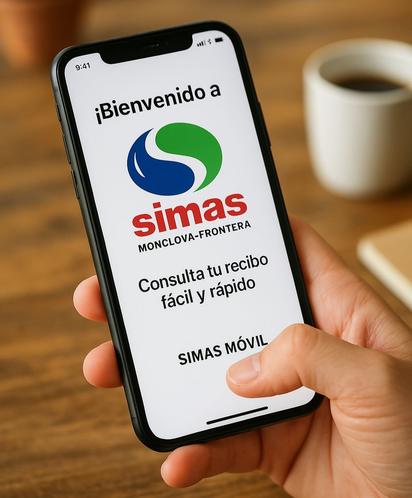 SIMAS Monclova Frontera te invita a pagar en línea con 'SIMAS Móvil'