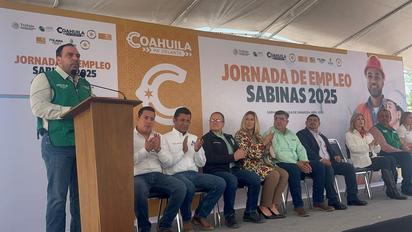 Gobierno de Coahuila organiza jornada de empleo en Sabinas con 200 vacantes