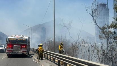Cinco incendios en Nuevo León dejan un muerto y tres intoxicados