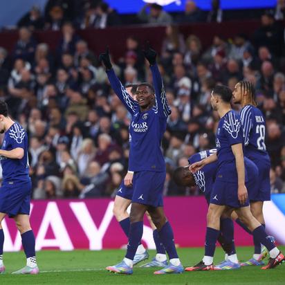 Aston Villa cae ante PSG en partido lleno de emociones (4-5)