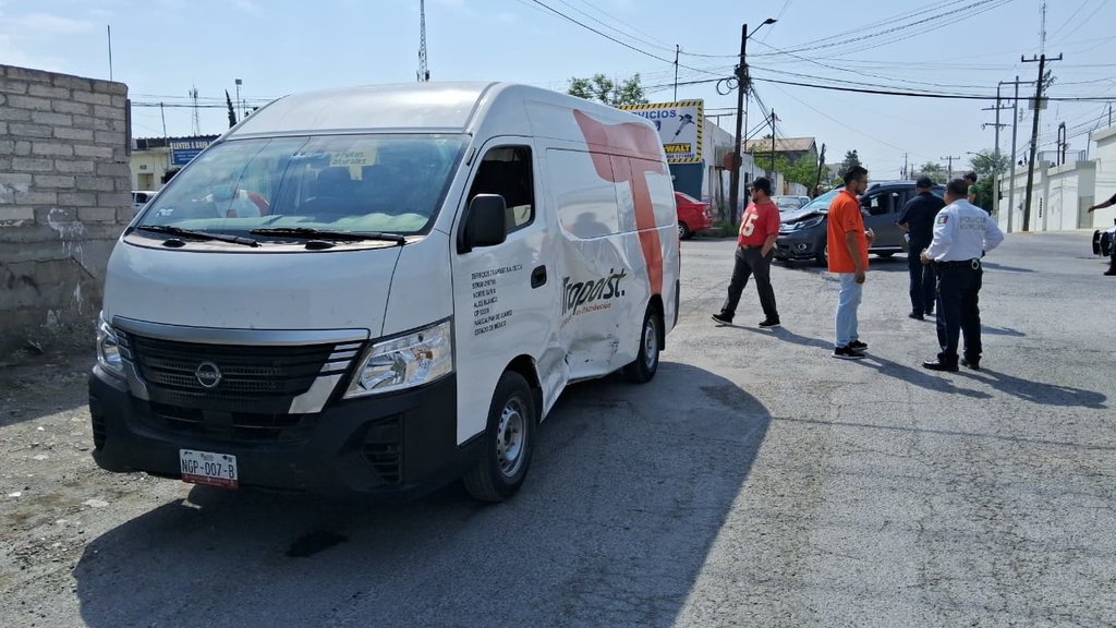 seguridad: Acudieron agentes de peritaje de control de accidentes.