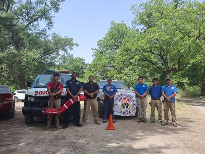  Voluntarios y autoridades realizaron operativo sin incidentes en el Ejido Santa María