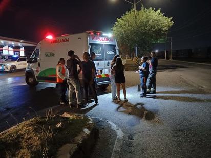Joven de Eagle Pass ocasiona accidente en cruce de libramiento en Piedras Negras