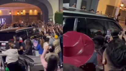 Lady Gaga llega a México y causa furor entre sus fans