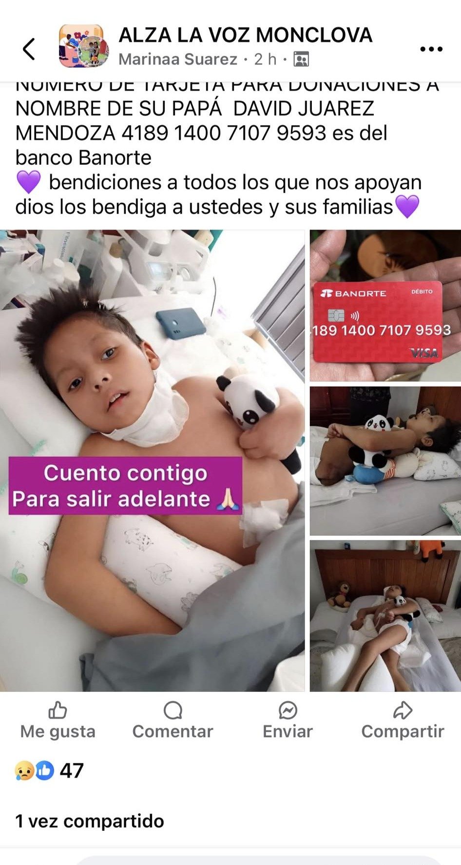 Solicitud falsa en grupo de Monclova 