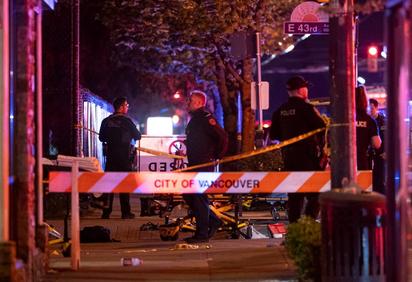 Atropello en Vancouver deja 11 fallecidos; detienen a sospechoso