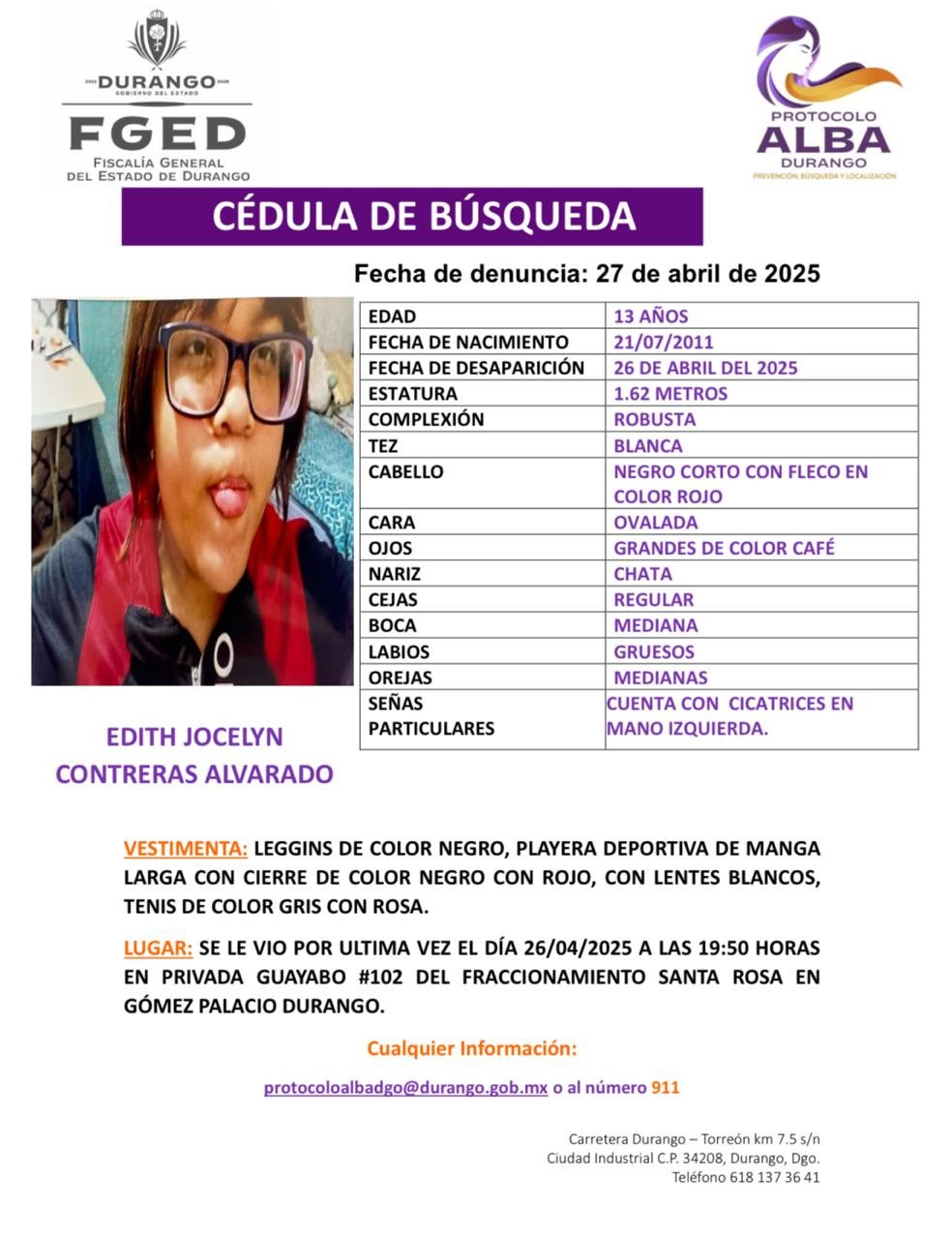 Desaparición