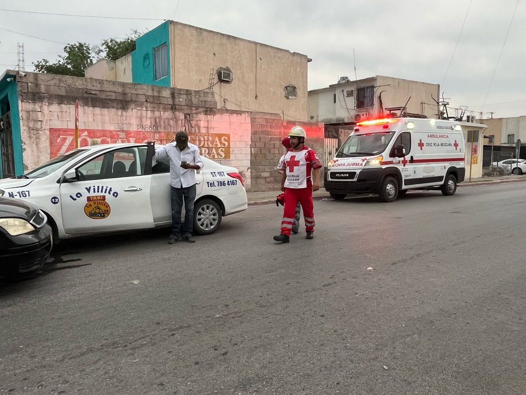 Accidente: El accidente ocurrió en el cruce de las calles Mar Muerto y Juan de la Barrera en Piedras Negras