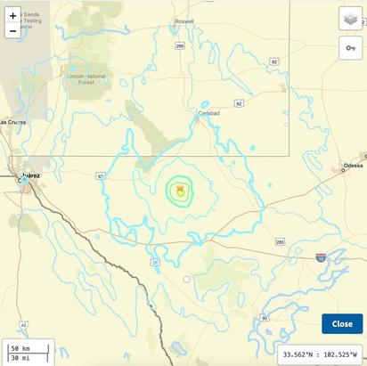 Tres sismos sacuden el Oeste de Texas, el mayor de magnitud 5.3