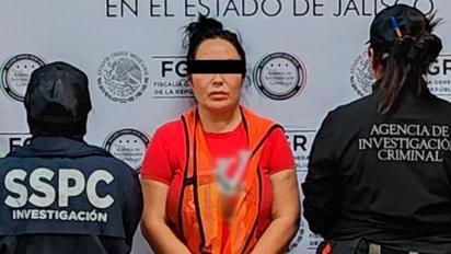 Detienen en Jalisco a presunta operadora del CJNG buscada por el FBI