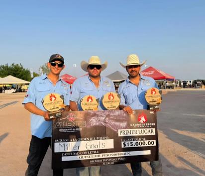 Equipo Miller Goats de Sabinas gana en Cabrifest 2025 y organizará concurso dentro del Rodeo del Desierto