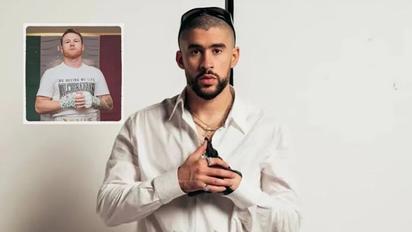 ¡Reto explosivo! Bad Bunny asegura que puede tumbar a Canelo Álvarez