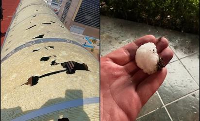 Granizada en Hidalgo daña edificios públicos y viviendas