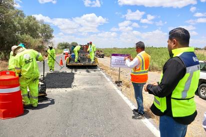  SICT invierte 30.3 MDP en mantenimiento carretero en La Laguna