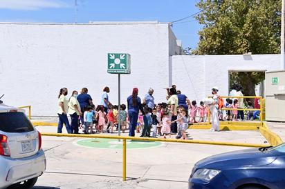 Simulacro en guardería IMSS logra evacuación en menos de 3 minutos