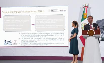 Impuesto del 5% a remesas violaría tratado México-EU: SHCP