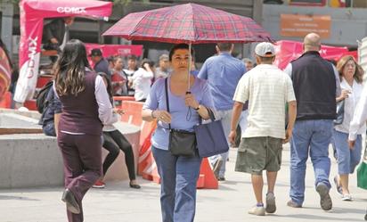 Lluvias intensas y granizo azotan el centro y norte del país
