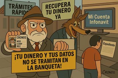 Caricatura editorial…“Si no es oficial, ¡es sospechoso!”