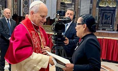 Papa León XIV envía bendiciones a México y a Sheinbaum