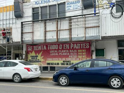 Abandono comercial permanece en la Zona Centro de Monclova
