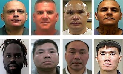 Deportan a 8 migrantes con delitos graves desde Estados Unidos