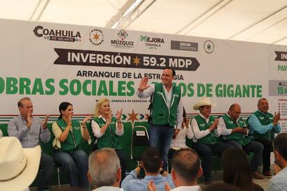Gobernador Manolo Jiménez impulsa inversión millonaria y desarrollo económico en Múzquiz y región Carbonífera