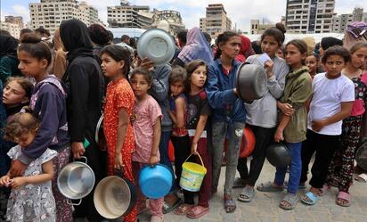 “Una cucharadita de ayuda”: ONU alerta crisis extrema en Gaza