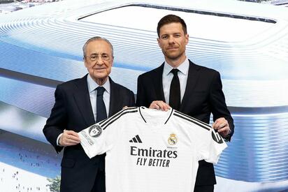 Xabi Alonso es presentado como nuevo DT del Real Madrid