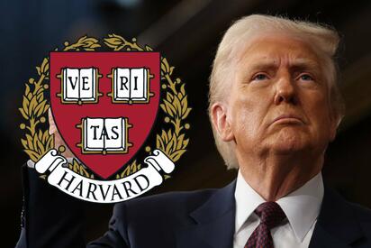 Trump cancela contratos federales con Harvard por 100 millones