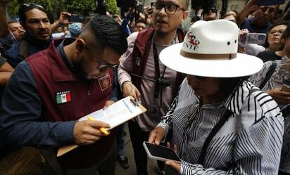 CNTE exige respuesta directa de Sheinbaum en Segob