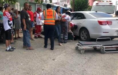 Hombre resulta lesionado tras choque por riña de pareja en la Esfuerzo Nacional   
