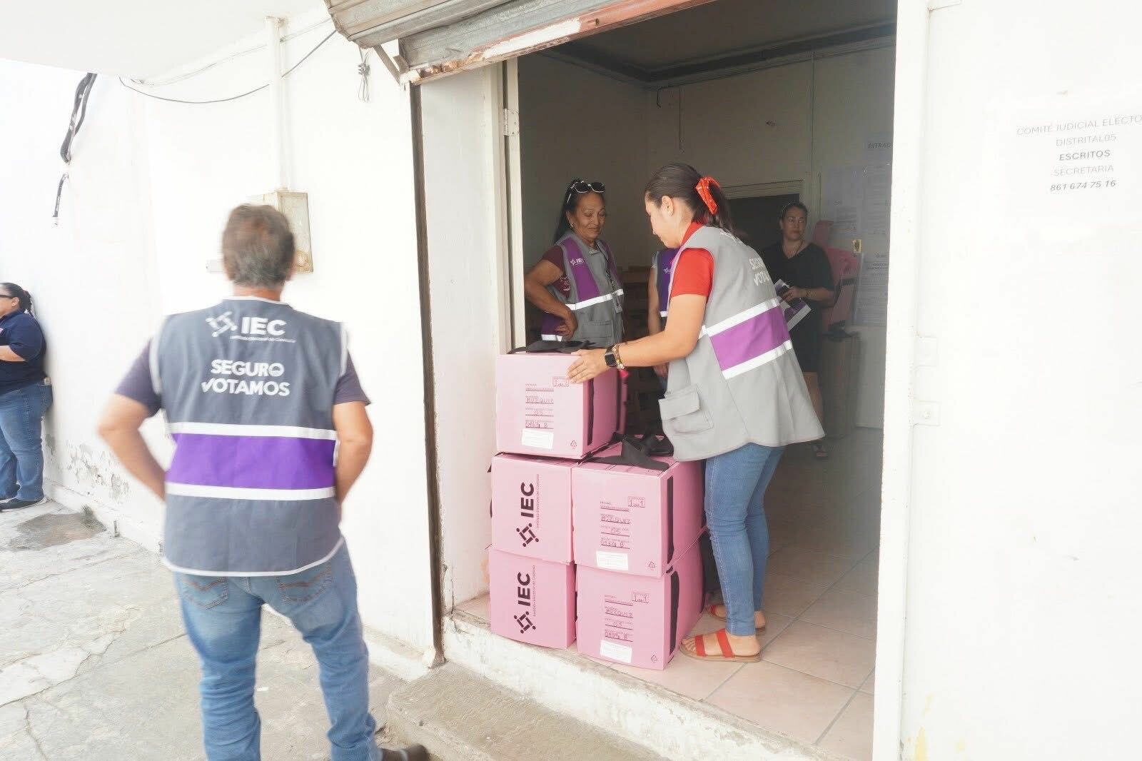  distribución de boletas 