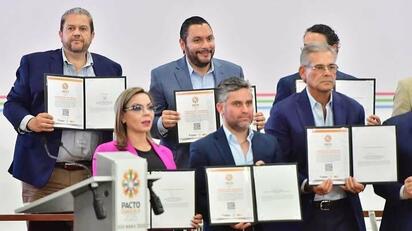 Carlos Villarreal se une al Pacto Coahuila 2025