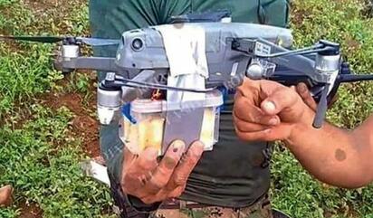 Minas y drones: crimen organizado usa coheteros en Michoacán