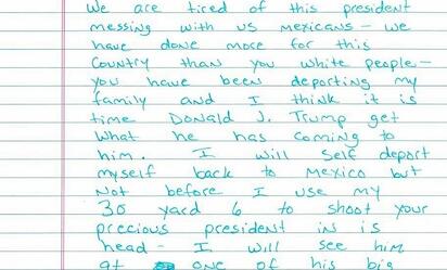 Acusan a mexicano por amenaza falsa contra Donald Trump