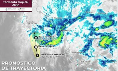 Tormenta Alvin provoca cierre de puertos en Los Cabos