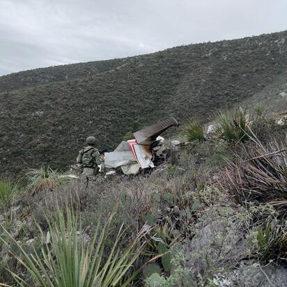 Accidente aéreo moviliza a autoridades estatales y federales