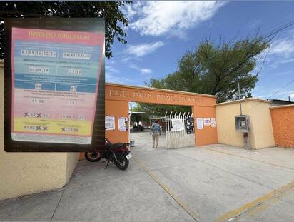 Denuncian a Morenistas en entrega de “acordeones” en escuela Monclova 400