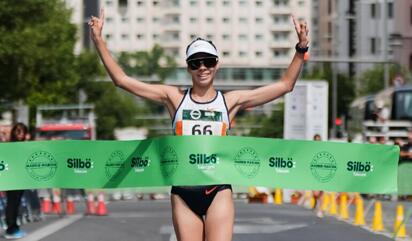 Alegna González se cuelga el oro en el Gran Premio de Marcha de Madrid y logra la mejor marca mundial del año