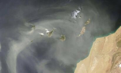 “Es muy impresionante”: expertos alertan por nube del Sahara