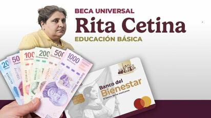 ¡Atención beneficiarios! Estas son las fechas para cobrar la Beca Rita Cetina