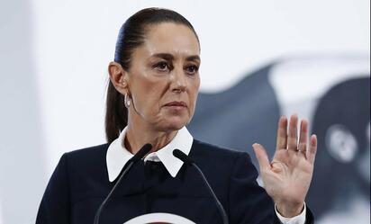 Sheinbaum condena violencia en protestas de migrantes en LA