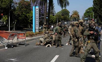 California pide frenar tropas de Trump en Los Ángeles
