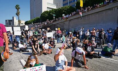 ONU defiende protestas pacíficas en Los Ángeles