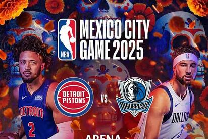 México albergará partido de NBA: décima visita de los Mavericks