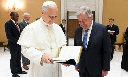 Vaticano reafirma apoyo a la ONU en medio de crisis globales