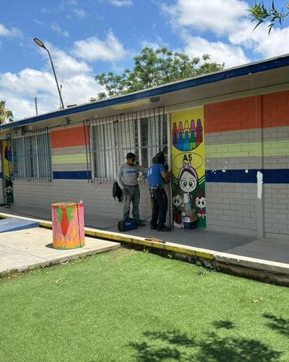 Realizan mejoras en preescolar de la colonia Bravo tras reporte por daños