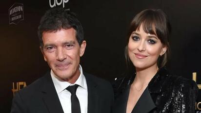 Antonio Banderas y Dakota Johnson: la familia que eligieron