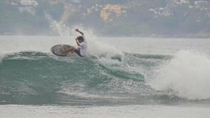 Cancelan final de surfing en Olimpiada Nacional por tormenta Dalia